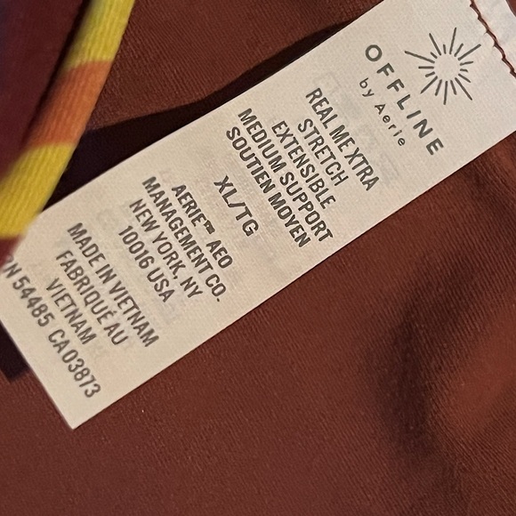 🔥 NWOT Offline By Aerie Real Me Extra Sports Bra XL RN# 54485 - Picture 4 of 5